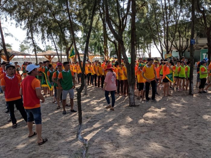 tổ chức team building tại hải phòng
