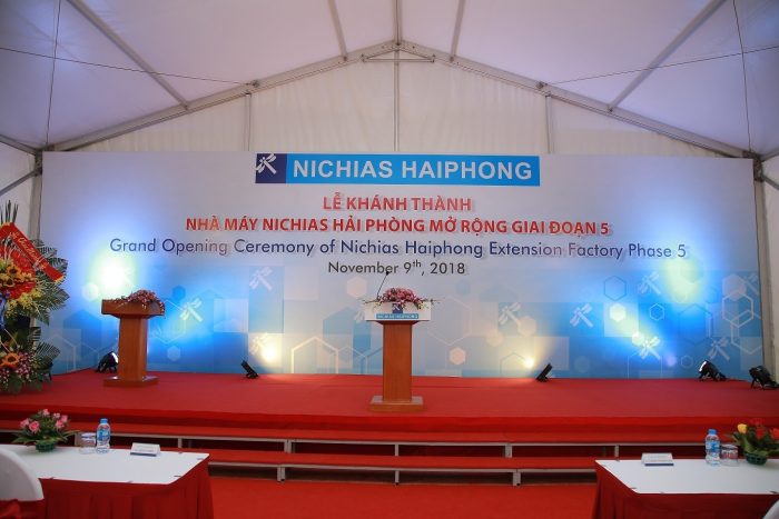 tổ chức lễ khánh thành